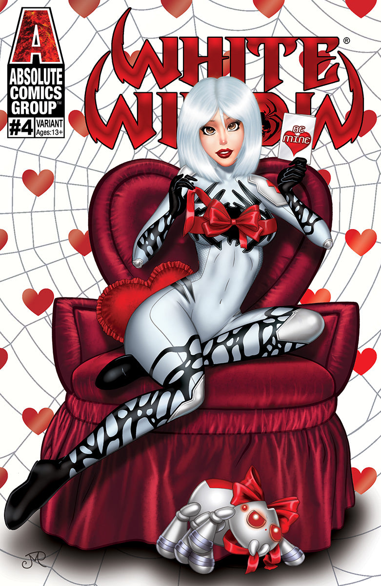 WW04 - White Widow #4 - Valentine 2020 Trade Foil