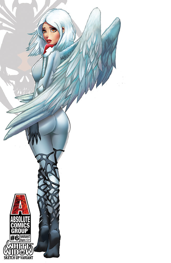 WW06 - White Widow #6 - Angelic Sketchup